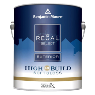 Benjamin Moore Regal Select Exterior High Build, Soft Gloss