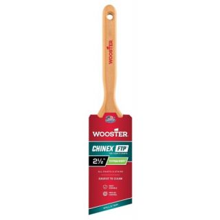 Wooster® 4410, 2-1/2 in. Chinex FTP® Extra Firm Angle Sash Paint Brush