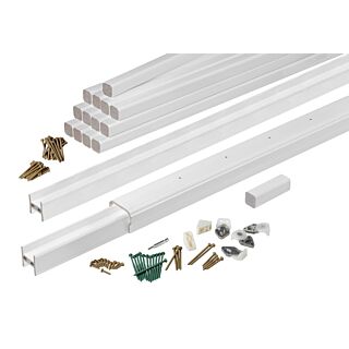 TimberTech® Classic Composite Series Universal Rail Kit, Matte White, 6 ft.