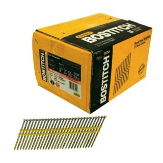 Bostitch Collated 3-1/4 in. x .131, 21 degree, Stick Framing Nail, Galvanized, 4,000 Count