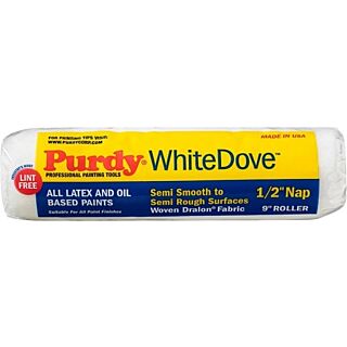 Purdy®, 9 in. x 1/2 in. Nap, White Dove Roller Cover