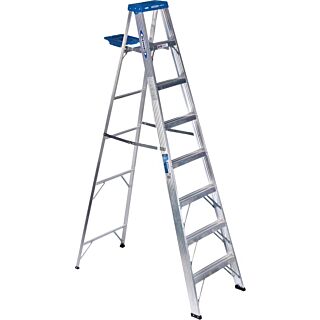 WERNER Type I, Step Ladder, Aluminum