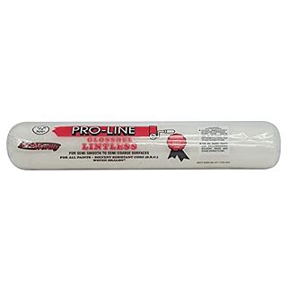 ArroWorthy® 14 in. x 1/2 in. Nap, Pro-Line Glossdel White Lintless Roller Cover