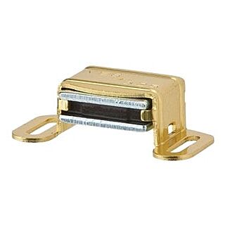 Schlage Ives 325A3 Magnetic Catch, Aluminum, Brass