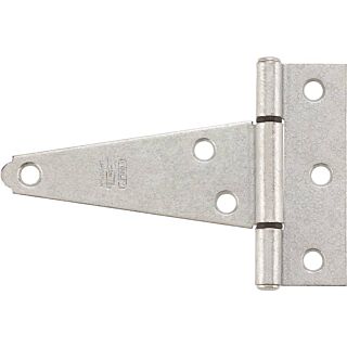 National Hardware N129-338 Extra Heavy T-Hinge, Galvanized Steel, 4 in. - 1 Pack