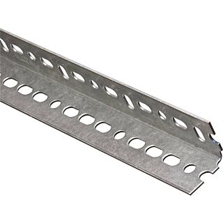 Stanley Hardware 4020BC Series 180109 Slotted Angle, 72 in L, Galvanized Steel
