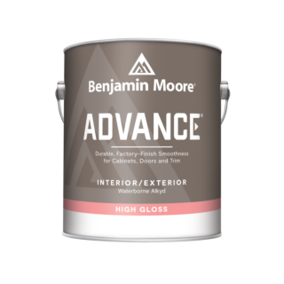 Benjamin Moore ADVANCE Interior/Exterior Paint, High Gloss