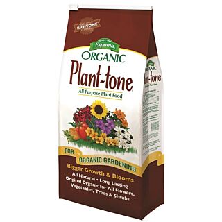 ESPOMA Plant-Tone Plant Food, Granular, 4 lb.