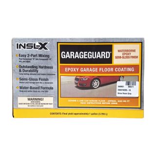 INSL-X GARAGE GUARD EPOXY SHOWROOM GRAY GAL KIT