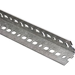 Stanley Hardware 4020BC Series 180075 Slotted Angle, 36 in L, Galvanized Steel