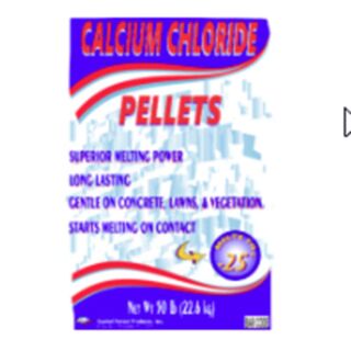 Calcium Chloride Pellets - 50 lb. Bag