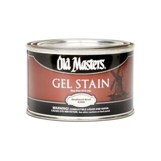 Old Masters Oil-Based Gel Stain Weathered Wood Pint