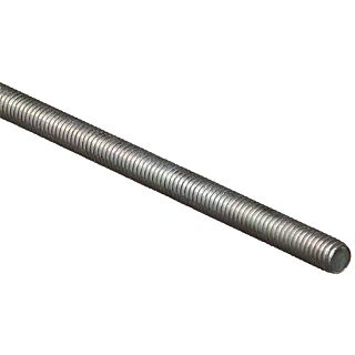 Stanley Hardware 179507 Threaded Rod, 5/16-18 Thread, UNC, Steel