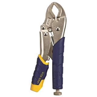 IRWIN VISE-GRIP Fast Release 13T Locking Plier, 1-1/2 in Jaw Opening, Curved, Nickel Jaw, Ergonomic Handle