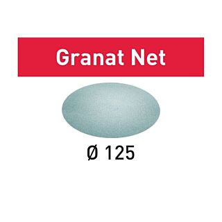 Festool Granat Net Abrasives STF D125, 5 in. (125 mm.), P150 Grit, 50 Pack