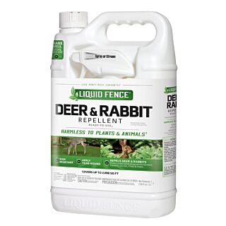 LIQUID FENCE Ready-to-Spray Deer and Rabbit Repellent Gallon