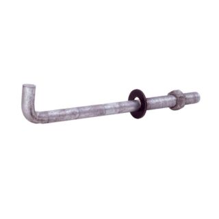 5/8 in. x 12 in. Foundation Bolt with 1 Nut and 1 Washer