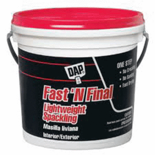 DAP Fast 'N Final Spackling w/ Primer, Gallon