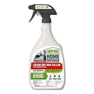 Ortho Home Defense Crawling Bug Killer with Essential Oils, Liquid, Spray Application, 24 oz. Bottle
