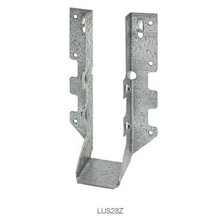 Simpson Strong-Tie LUS Light-Capacity U-Shaped Hanger for Single 2 x 8, ZMAX®