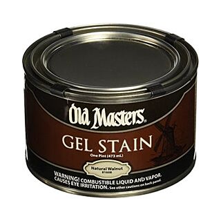 Old Masters Oil-Based Gel Stain Natural  Walnut Pint