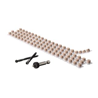 TimberTech® Cortex® for Advanced PVC, Screws with Collated Plugs, French White Oak™, 100 sq. ft.