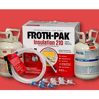 Dow Froth-Pak™ Spray Foam Insulation Kit, 210 Board Feet