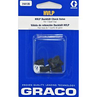 GRACO HVLP Duckbill Check Valve Kit