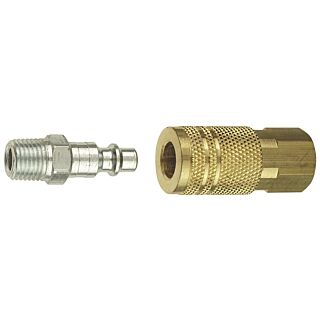 Tru-Flate 13-201 Two-Piece Coupler/Plug Set