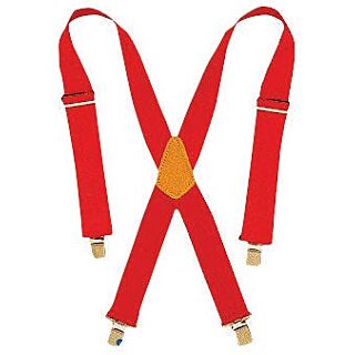 CLC Tool Works 110RED Work Suspender, Nylon, Red