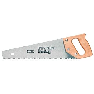 STANLEY 15-334 Hand Saw, 8 TPI, Extra Wide Handle