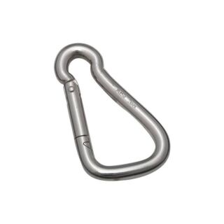 National Hardware 3166BC Series N262-394 Spring Snap, 400 lb Weight Capacity, Stainless Steel, Zinc