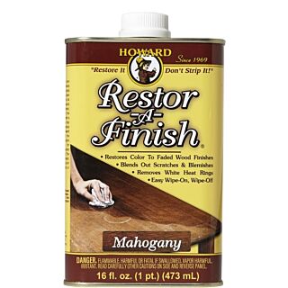Howard Restor-A-Finish® Wood Restorer, 16 oz., Mahogany