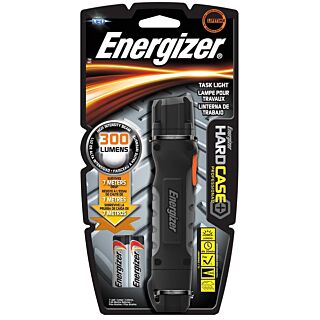 Energizer TUF2AAPE Flashlight, AA Battery, Alkaline Battery, LED Lamp, 20 Lumens, 38 m Beam Distance, 30 hr Run Time