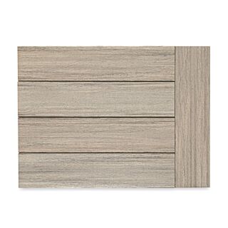 TimberTech® Advanced PVC by AZEK® Landmark Collection™ PVC Decking, French White Oak™, 16 ft., Square Edge