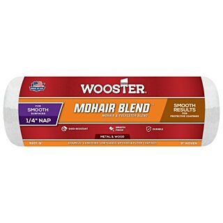 Wooster® R207, 9 in. x 1/4 in. Mohair™ Roller Cover