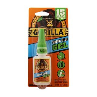 Gorilla Super Glue Gel, 15 Grams
