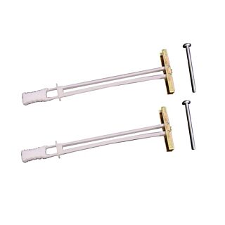 Easy Track Closet Organization Toggle Bolt Pack, 2 Pack