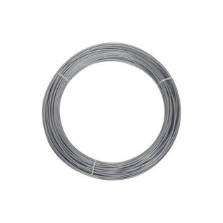 National Hardware 2568BC Series N266-973 Wire, 300 lb Working Load Limit, 100 ft L, 0.1055 in Dia, Galvanized Steel
