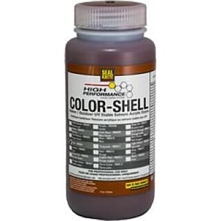 SEAL-KRETE® High Performance Floor Coatings, Color-Shell Concrete Stain, Red, 16 oz.