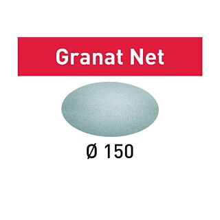 Festool Granat Net Abrasives STF D150, 6 in. (150 mm.), P80 Grit, 50 Pack