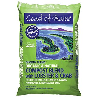 Coast of Maine Quoddy Blend Lobster Compost, 1 cu. ft.
