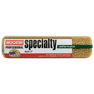Wooster® R233, 9 in. x 1/4 in. Nap, Texture Maker Roller Cover