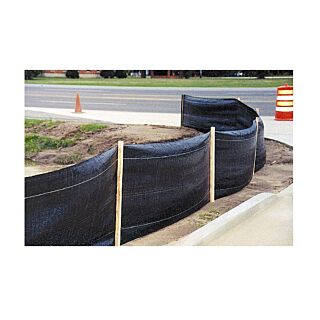 Silt Fence with Pre-Attached Posts (3' x 100')