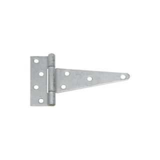 National Hardware N129-452 Extra Heavy T-Hinge, Galvanized Steel, 6 in. - 2 Pack