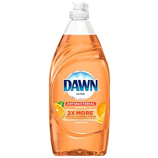 DAWN Antibacterial Dish Detergent, 19.4 oz., Orange