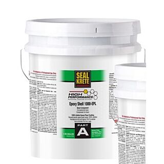 SEAL-KRETE® High Performance Floor Coatings, Epoxy-Shell™ 1000 EPL Part A, Armor Gray, 2 Gallon