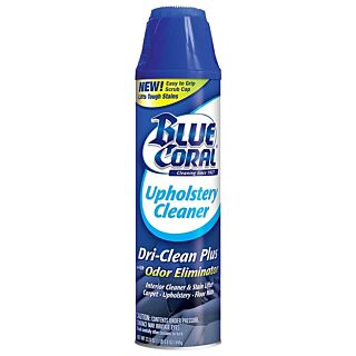 Blue Coral Dri-Clean Plus DC22 Upholstery Cleaner, 22 oz Aerosol Can