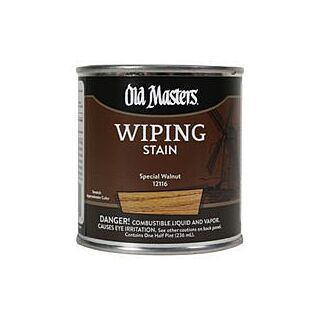 Old Masters Wiping Stain, Special Walnut 1/2 Pint