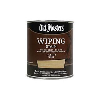 Old Masters Wiping Stain, Fruitwood,  Quart